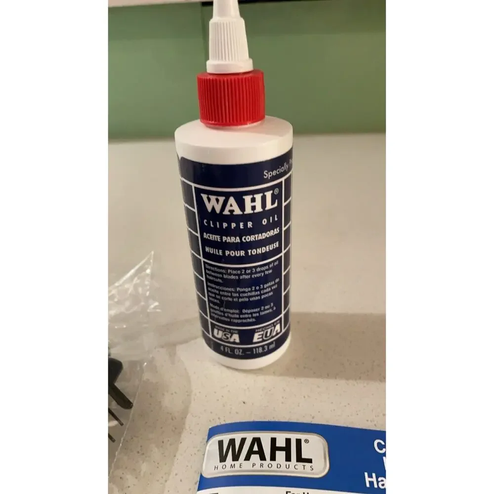 WAHL Hair Clipper Oil - 4 fl oz + Clipper Set